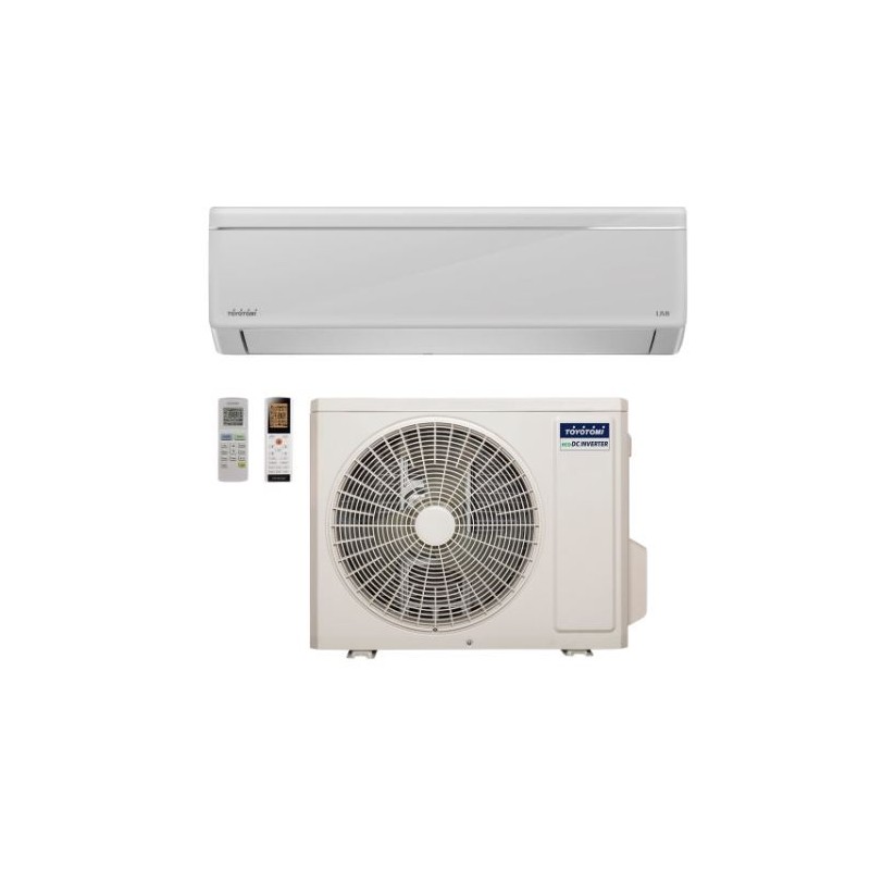 CONDIZIONATORE TOYOTOMI UNITA' INTERNA ED ESTERNA UMI INVERTER 21000 BTU GAS R32  A+++ UTN/UTG-21AP CON WI-FI