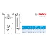 SCALDABAGNO A GAS BOSCH THERM 5600 S 12 DV23 INDOOR 12 LT METANO C.S.