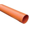 TUBO PVC D.160 MT.3 (Al pezzo) ARANCIO