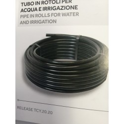 Tubi POLIETILENE PER IRRIGAZIONE D.110 ROTOLI PN 6 mt.50 PREZZO AL MT.