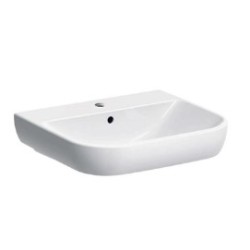 LAVABO SOSPESO SMYLE TONDO 65 CM GEBERIT 500.230.01.1