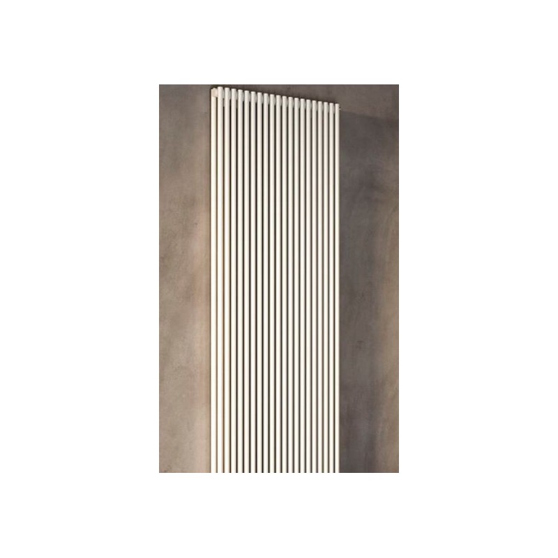 RADIATORE CORDIVARI ALICE 18 TANDEM VERTICALE  H 1800 X 336 ATTACCO LATERALE V3  DA 1/2 INTERASSE 1742  BIANCO