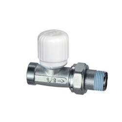 RACCORDO FAR X VALVOLE/COLLETTORI TUBO RAME 10 X 24/19 NICHELATO OPACO