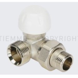 VALVOLA TERMOSTATIZZABILE TIEMME SALVA SPAZIO SX RAME/MULTISTRATO DA 3/8