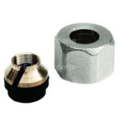 RACCORDO TIEMME  X VALVOLE/COLLETTORI TUBO RAME 10 X M 3/4