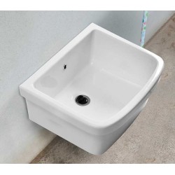 PILOZZO CERAMICA 60X45 H.24  BIANCO