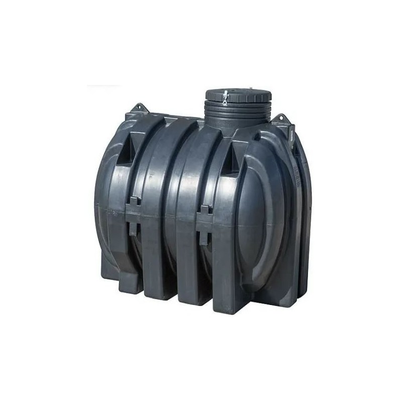 SERBATOIO IN POLIETILENE LT.10.000 PER USO INTERRATO ORIZ.TELCOM NER 10.000 H.275  L- 229  P.270