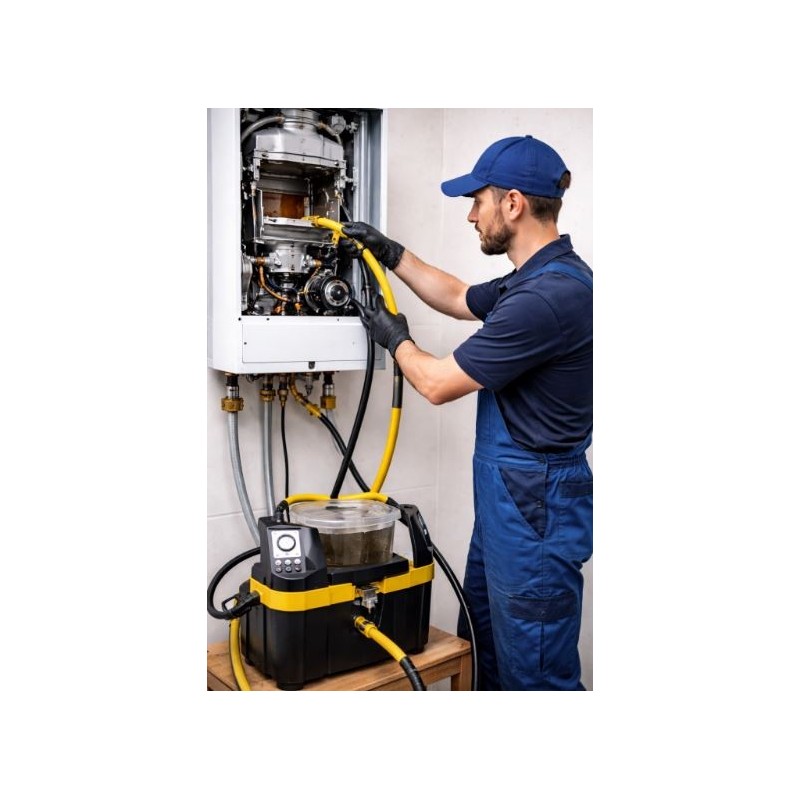 LAVAGGIO TUBAZIONI CONDIZIONATORI CON  PRODOTTO SCPECIFICO