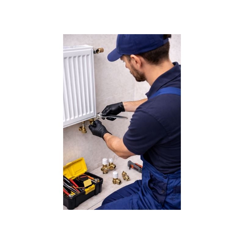 SOSTITUZIONE RADIATORI IN ALLUMINIO  ESCLUSI MATERIALI A CORREDO