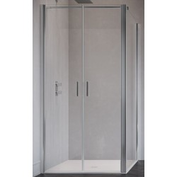 BOX DOCCIA POLARIS POP  PORTA SALOON+PARETE FISSA H 200 CM 117-119  TR ULU