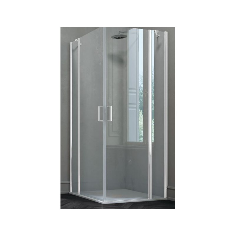 BOX DOCCIA CEE SUPER LATO PER ANGOLO PORTE SCORREVOLI 67-69 200 CM   TR ULU