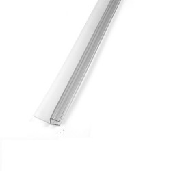 GUARNIZIONE PROFILI BATTUTA PORTA  MM 3-4-5  PER BOC DOCCIA IN CRISTALLO al pz 2mt