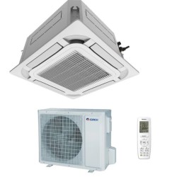 CONDIZIONATORE GREE CASSETTE CON MANDATA ARIA A 360° GRIGLIA COMPRESA 24000 BTU GAS R32 GREE 5 ANNI GARANZIA un. intGKH(24)EC-K6