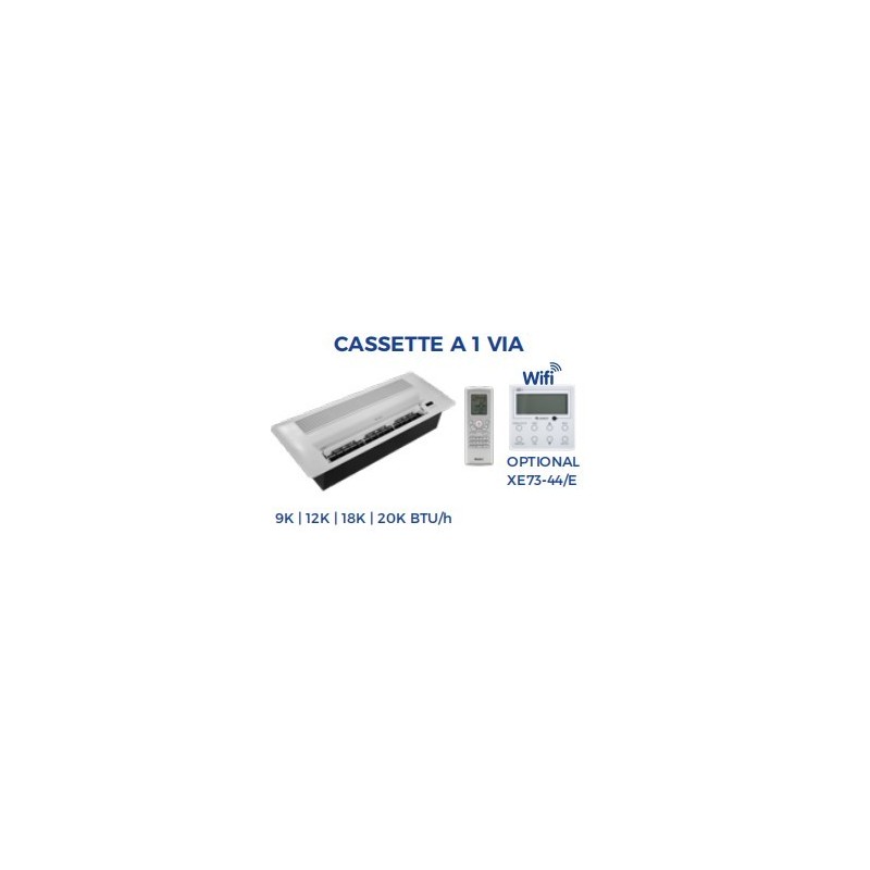 CONDIZIONATORE GREE CASSETTE CON MANDATA ARIA A UNA VIA  12000 BTU GAS R32 GREE 5 ANNI GARANZIA GREE GKH(12)DA-K6DNA1A/