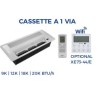 CONDIZIONATORE GREE CASSETTE CON MANDATA ARIA A UNA VIA  12000 BTU GAS R32 GREE 5 ANNI GARANZIA GREE GKH(12)DA-K6DNA1A/
