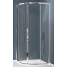 BOX TONDO AMERICA 76X80 PLEX DOPPIA PORTA SCORREVOLE