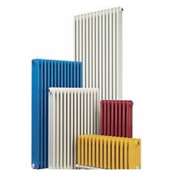 RADIATORE ARDESIA DA 10  EL. COLONNE 3 H.656 INT.600 ALL.1 LAT.3/8 BIANCO OPACO T11