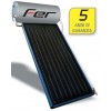 SISTEMA SOLARE A CIRCOLAZIONE NATURALE  FER ECOTECH  2FA LT 160 STAFFA X TETTO INCLINATO PREDISPOSIZIONE  PER SERBATOIO 