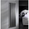 RADIATORE ARDESIA DA 5 EL. COLONNE 3 H.1800 PROF.107  ALLACCIAMENTO DAL BASSO MM230 DA 1/2 D 8 CON DIAFRAMMA BIANCO  BIA