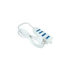 CIAVATTA 4POSTI BIPASSO C/CAVO 10 AMP.