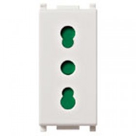 PRESA BIPASSO 10/16A 250V VIMAR PLANA