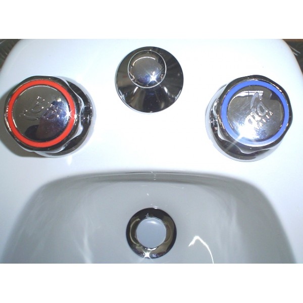 BATTERIA BIDET CON SCARICO CR. ART.340