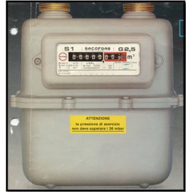 CONTATORE GAS MET./GPL G4 Q 6