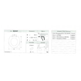 COPRIWATER FULL SOSPESO, ZERO+ SOSPESO BIANCO