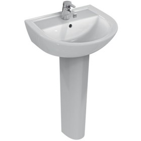 LAVABO QUARZO 50X44 BIANCO DOLOMITE